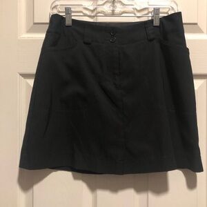 Nike Golf Nike Fit-Dry Performance Black Skort Size 4